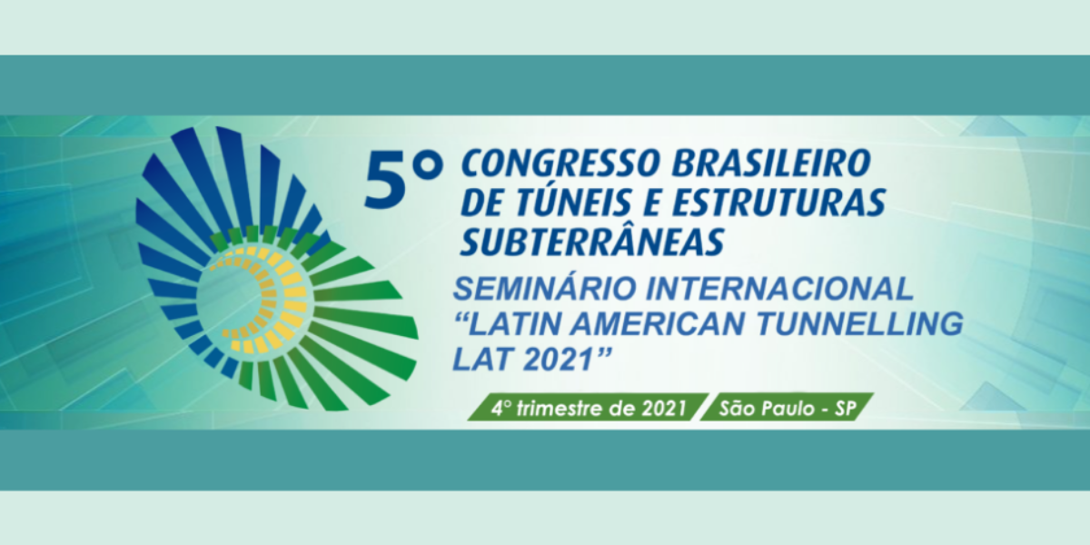 Site do 5º Congresso Brasileiro de Túneis está no ar. Conheça!