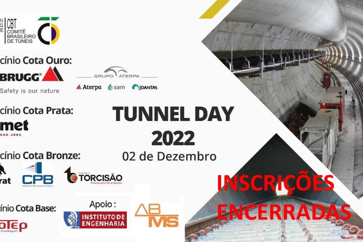 As inscrições para o Tunnel Day estão encerradas.