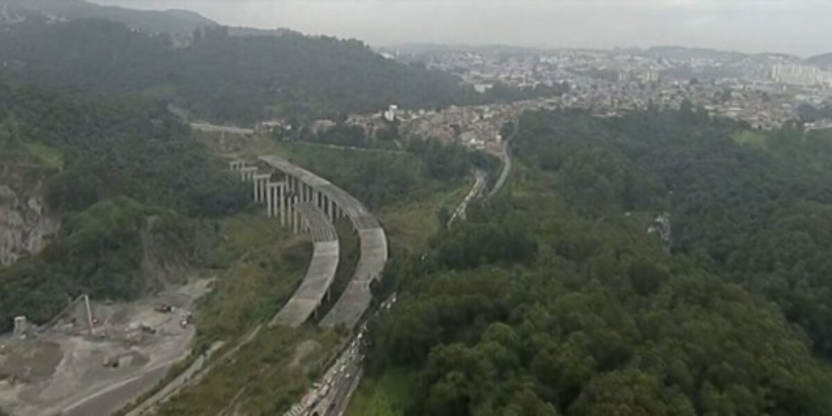 Túneis do Rodoanel Norte encabeçam lista de obras paradas no Estado de São Paulo