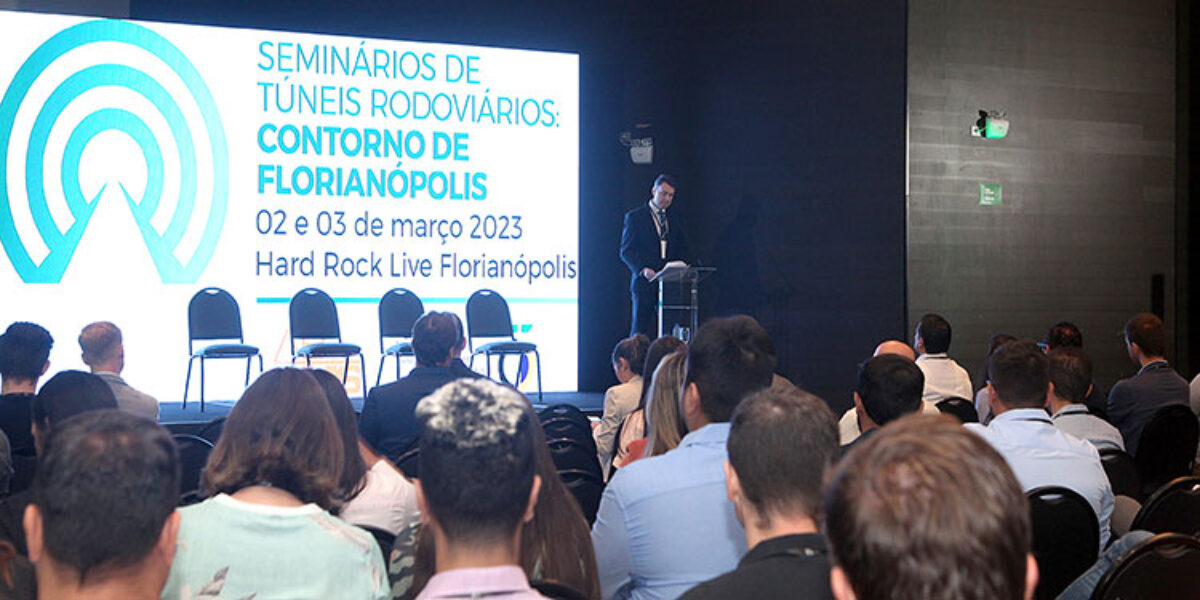 Seminários de Túneis Rodoviários em Florianópolis recebe mais de 200 pessoas e a cobertura da imprensa