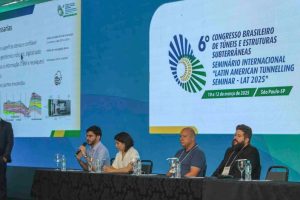 6º CBT debate inteligência artificial na engenharia de túneis pela primeira vez
