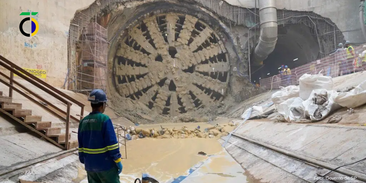 Tatuzão Cora Coralina conclui primeira etapa de escavação da Linha 2-Verde do Metrô de São Paulo