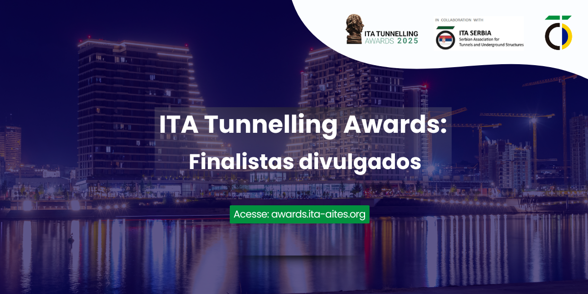 ITA Tunnelling Awards 2025: confira os finalistas anunciados