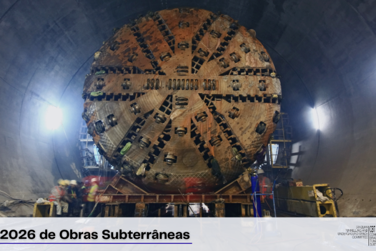 Atlas 2026 de Obras Subterrâneas: CBT convida setor a participar de levantamento de túneis em execução no Brasil